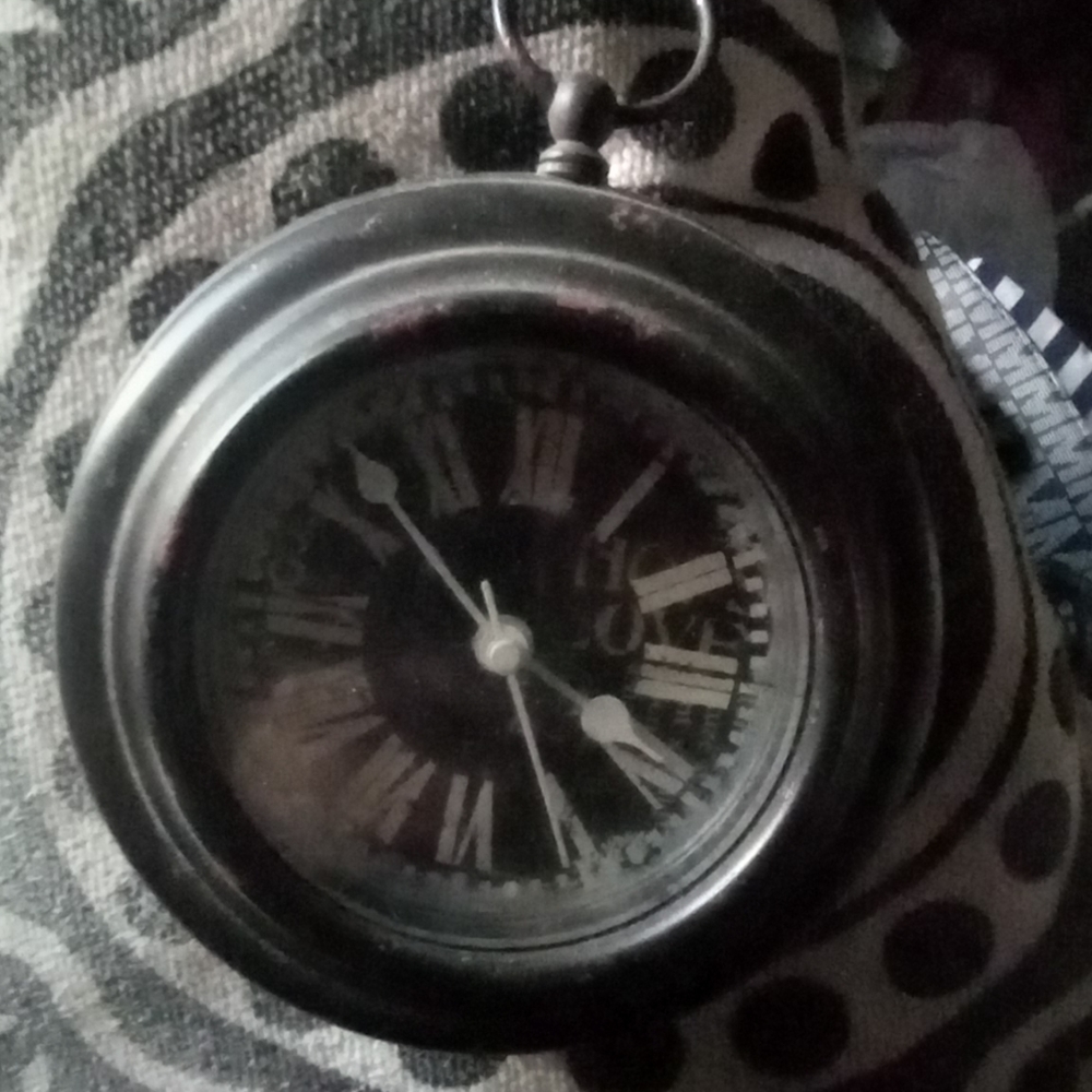 Small rustic clock
